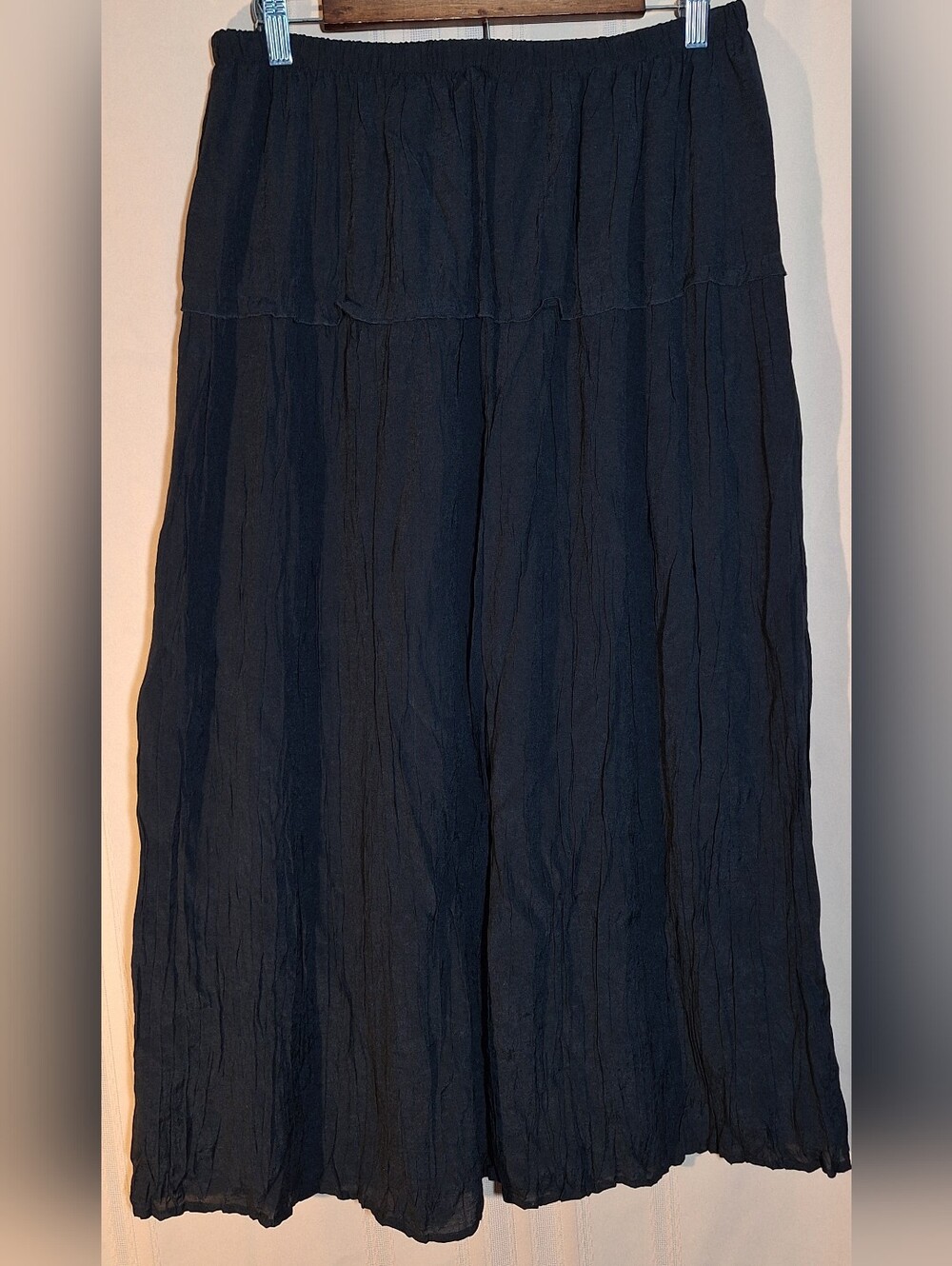 CHRISTOPHER & BANKS Black Pleated Skirt